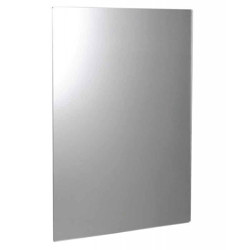 Sapho PLAIN zrkadlo 50x70cm, zaoblené rohy, bez uchytenia 1501-25