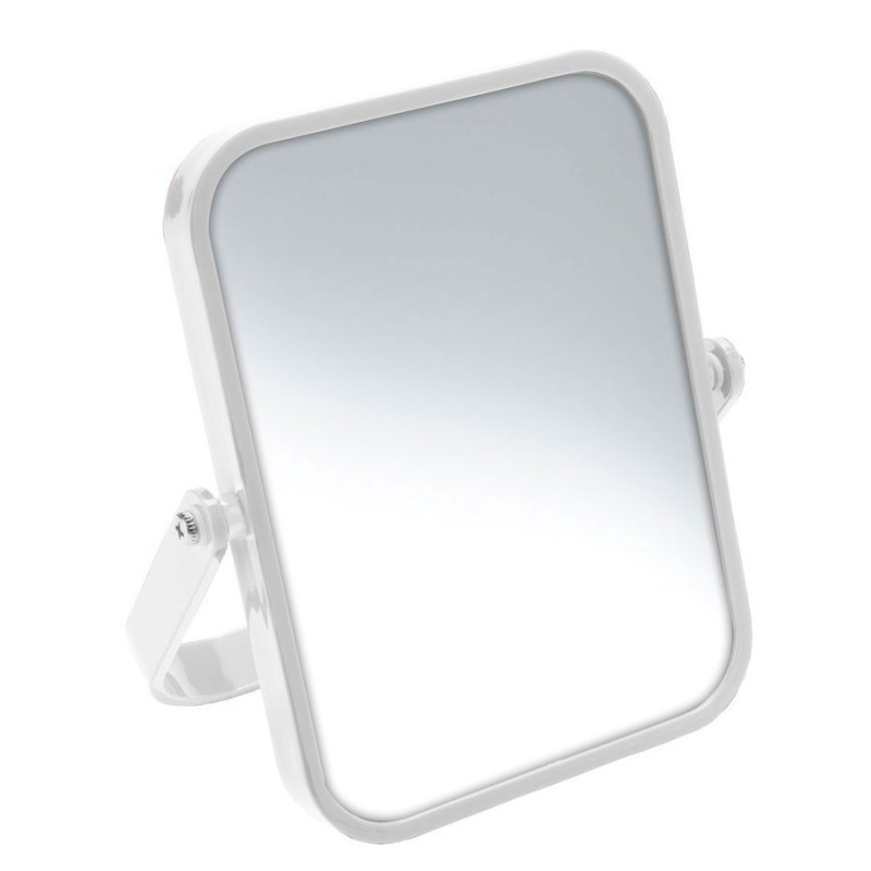 AQUALINE ELENA kozmetické zrkadielko na postavenie, biela CO2022