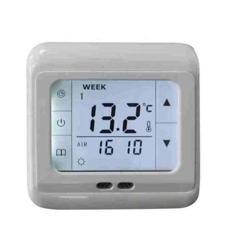 Sapho Dotykový digitálny termostat pre reguláciu vykurovacích rohoží 124091