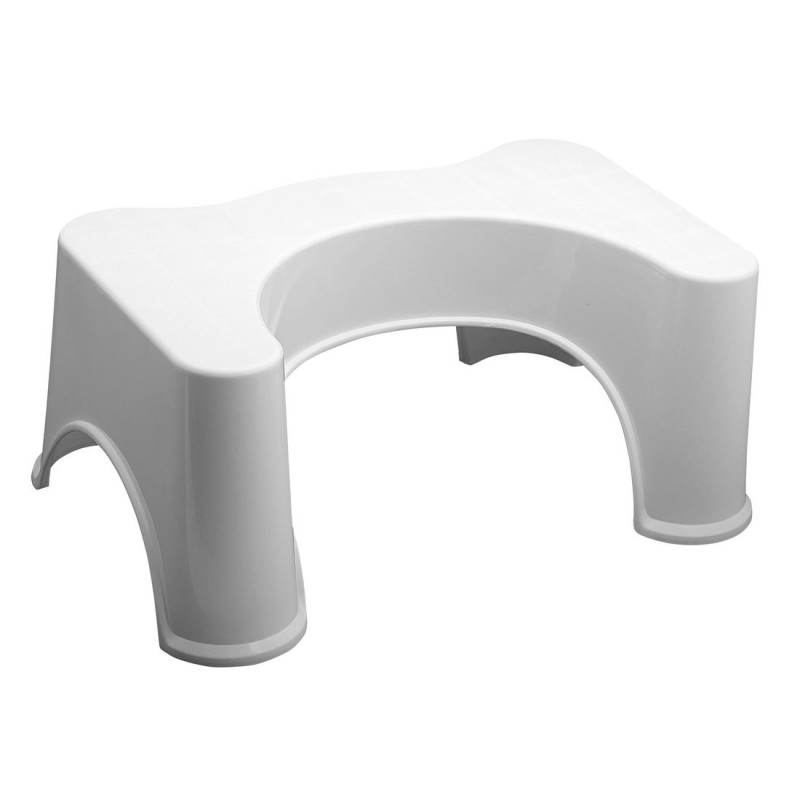 Sapho Kúpeľňová stolička, 44,5x28x20 cm, biela ST002