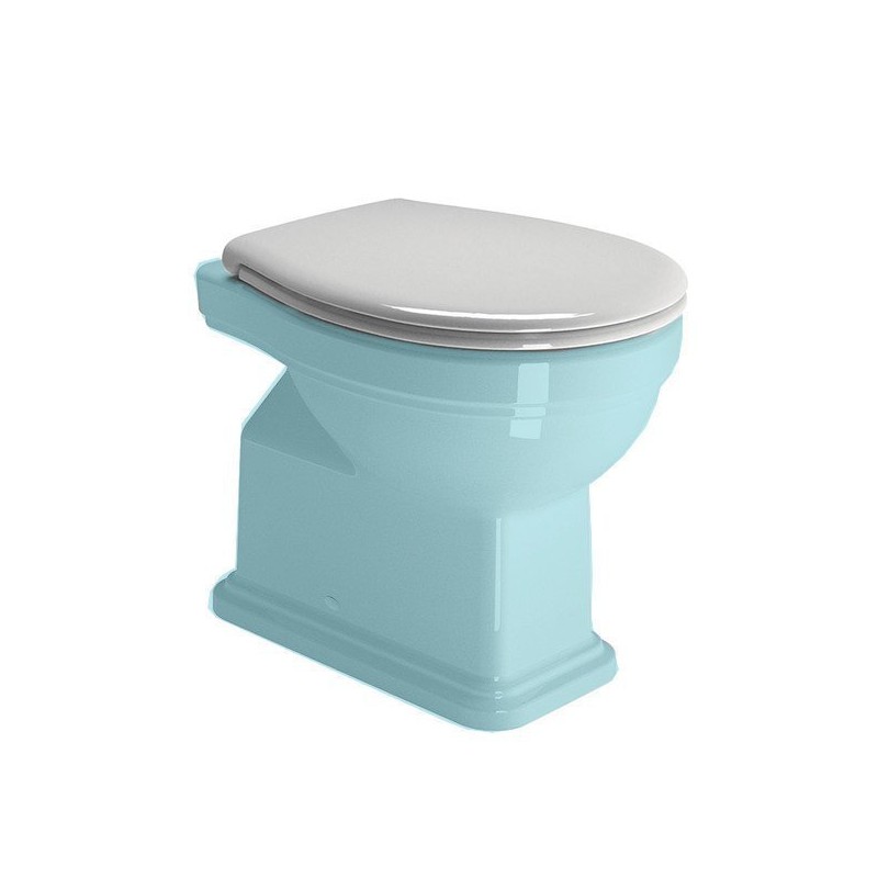 GSI CLASSIC WC sedátko, polyester, biela/bronz MSB87CN11