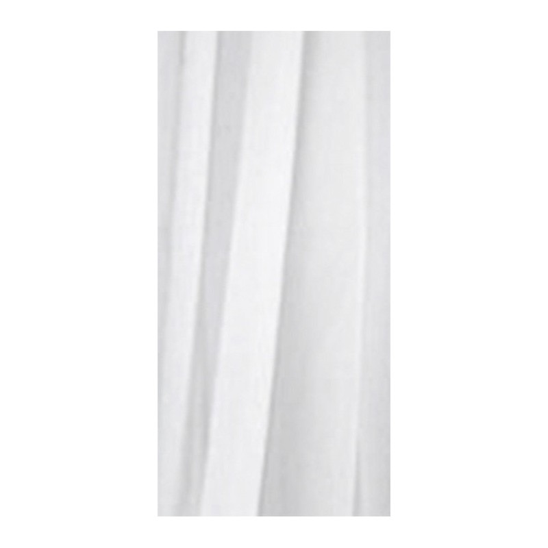AQUALINE Sprchový záves 180x200cm, vinyl, biela ZV020