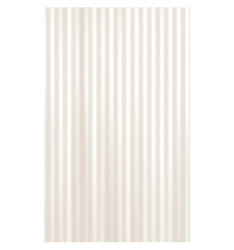 AQUALINE Sprchový záves 180x200cm, polyester, béžová ZP003