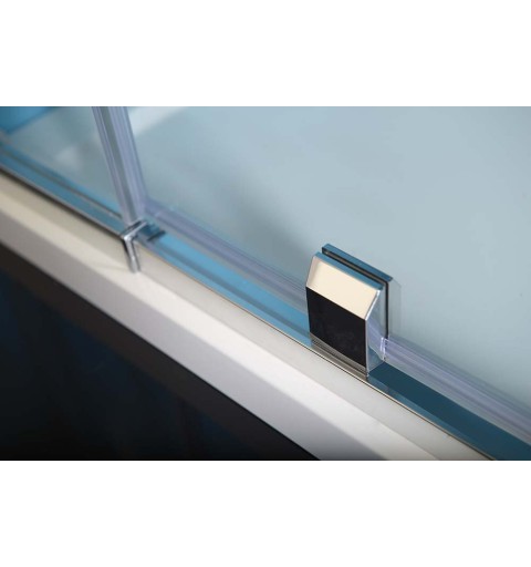 Polysan EASY LINE otočné sprchové dvere 760-900mm, číre sklo EL1615