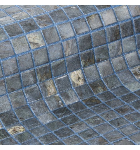 Ezarri ZEN Dolerite Glass mosaic 25x25 mm (plato 31,2x49,5) DOLERITE