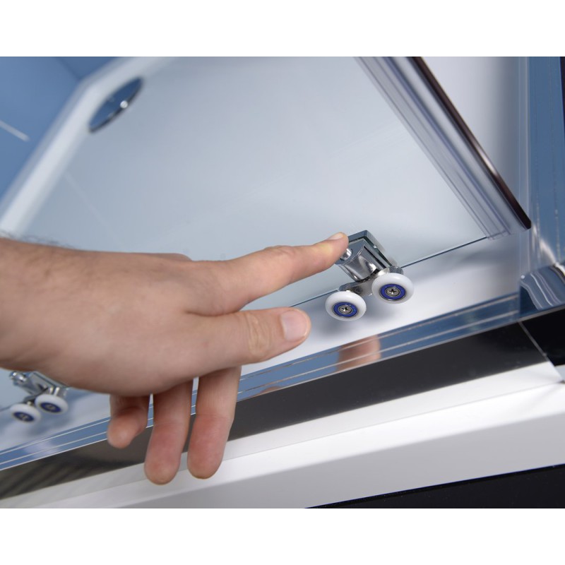 Polysan EASY LINE sprchové dvere 1600mm, číre sklo EL1815