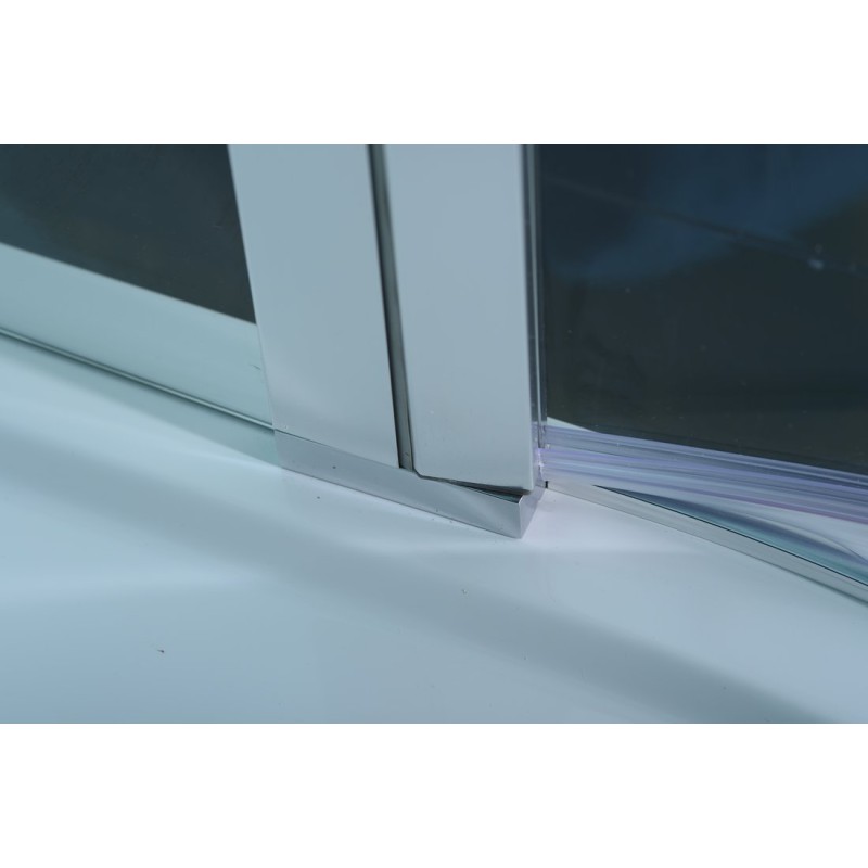 Polysan ZOOM LINE štvorcová sprchová zástena 900x900mm, číre sklo ZL5415
