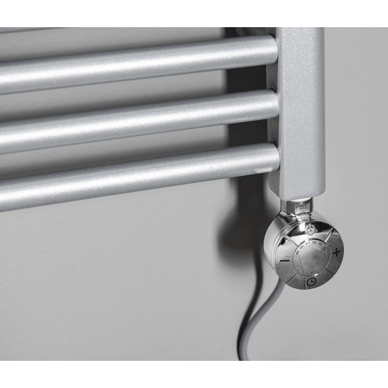 AQUALINE Elektrická vykurovacia tyč s termostatom, rovný kábel, 400 W, chróm LT67444