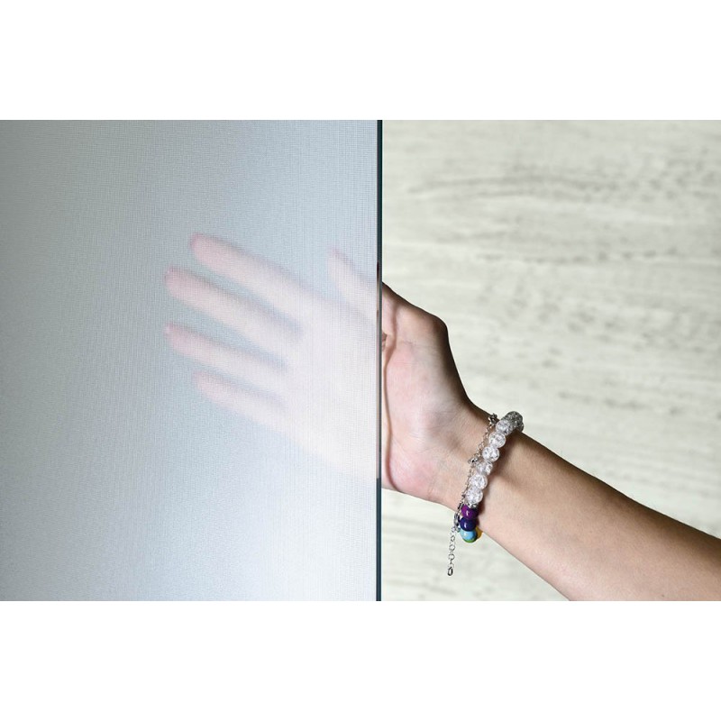 AQUALINE WALK-IN stena na inštaláciu na múr so vzperou, jednodielna, 900 mm WI090