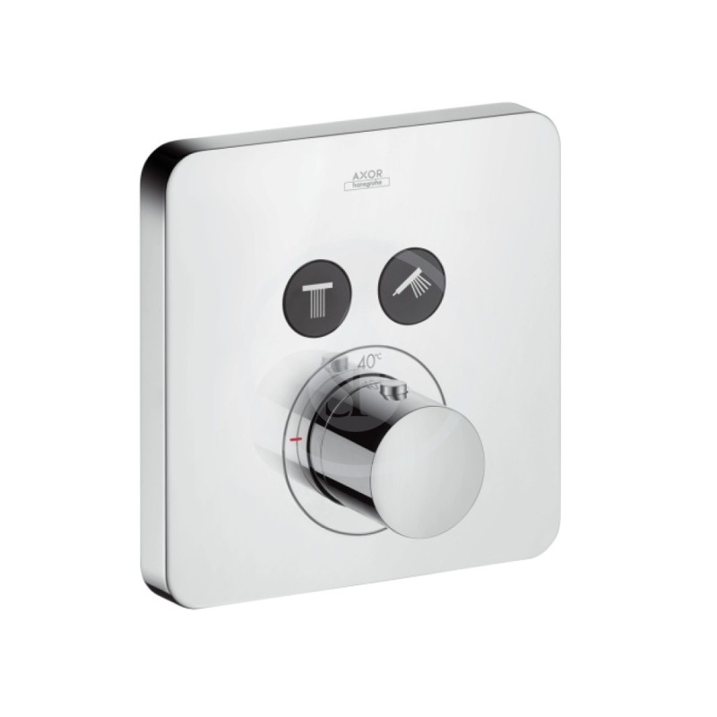 AXOR - ShowerSelect Termostat pod omítku pro 2 spotřebiče, chrom (36707000)