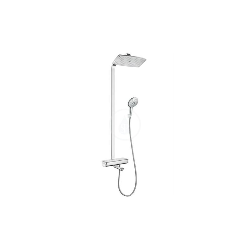 HANSGROHE - Raindance Select Sprchová súprava Showerpipe 360 k vani, biela/chróm (27113400)