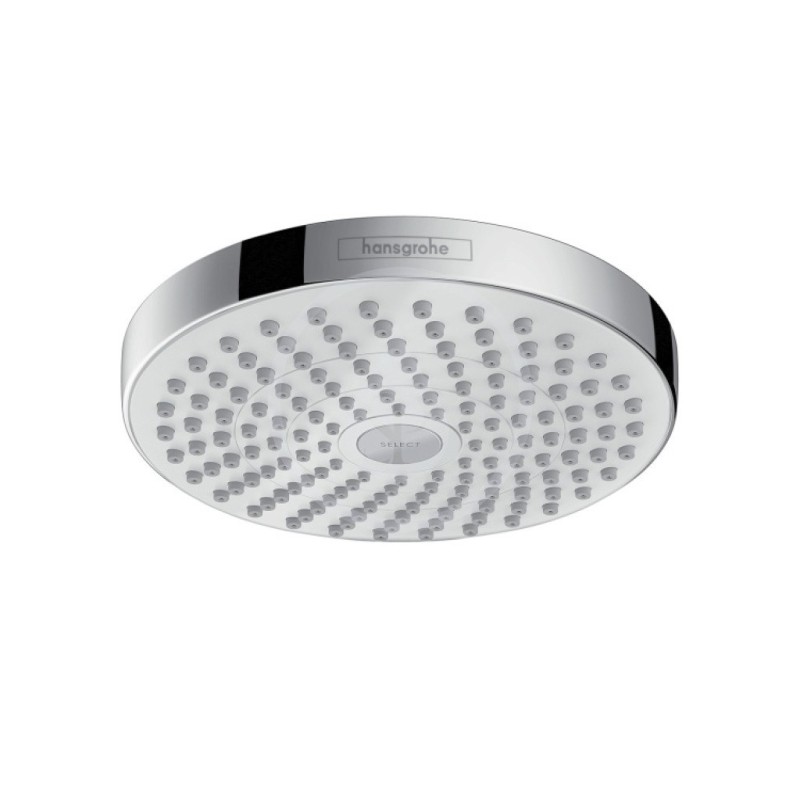 HANSGROHE - Croma Select S Horní sprcha 180 mm 2jet, EcoSmart, bílá/chrom (26523400)