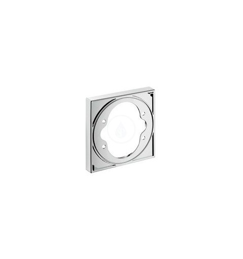 HANSGROHE Shower Select Prodlužovací rozeta ShowerSelect glass, chrom 13604000