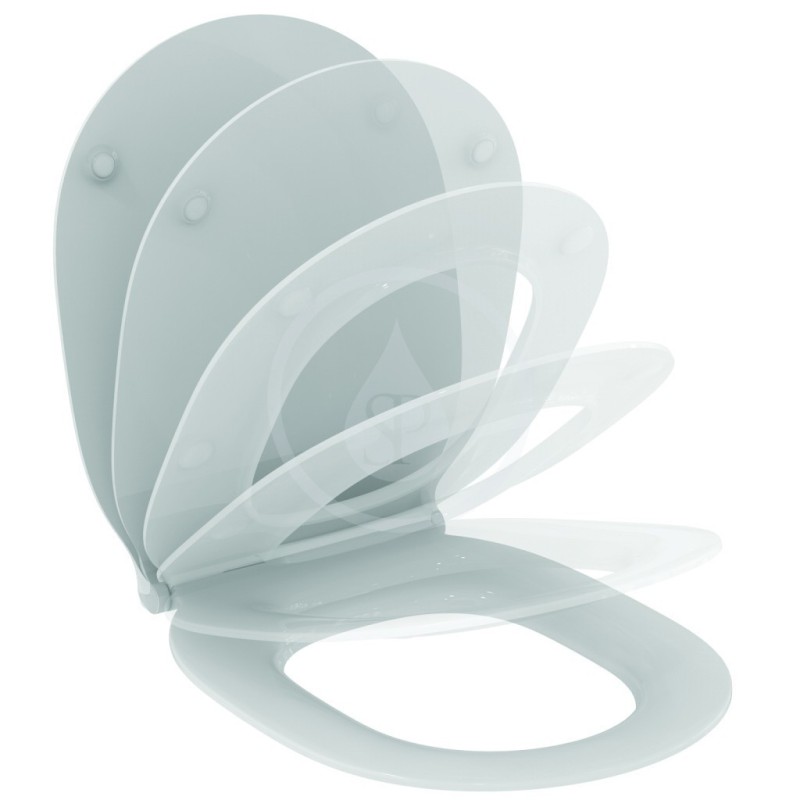 IDEAL STANDARD - Connect Air WC sedátko ultra ploché softclose, 365 x 445 x 50 mm, bílá E036601