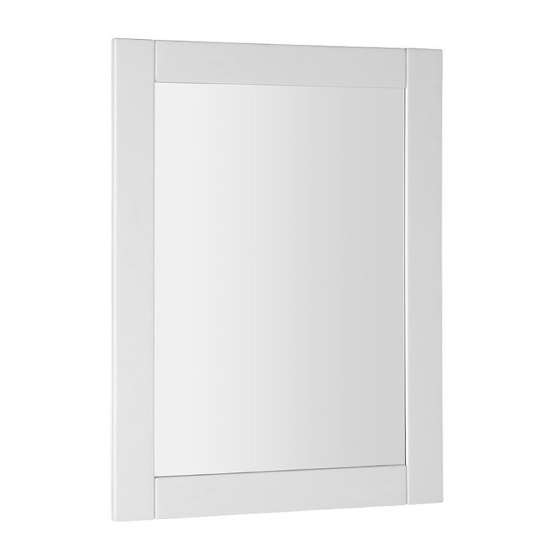Aqualine FAVOLO zrkadlo v ráme 60x80 cm, biela mat FV060