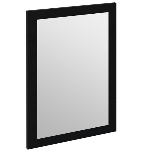 Sapho TREOS zrkadlo v ráme 750x500x28mm, čierna matná TS751