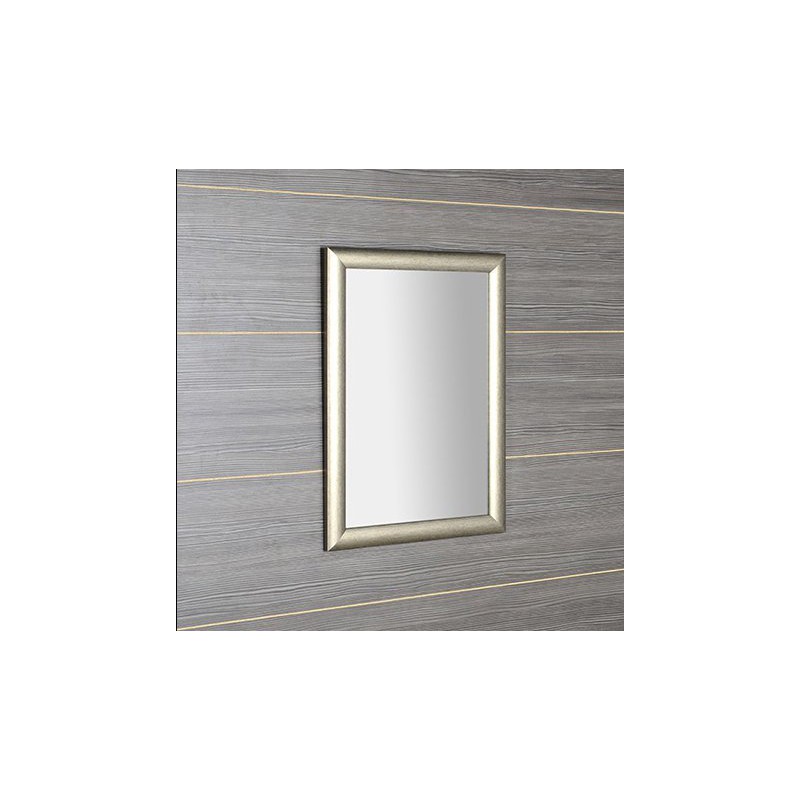 Sapho VALERIA zrkadlo v drevenom ráme 580x780mm, platina NL393