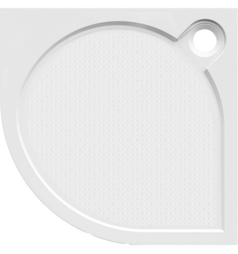 Gelco ARCA sprchová vanička z liateho mramoru, štvrťkruh, 90x90x3 cm, R550 PA559