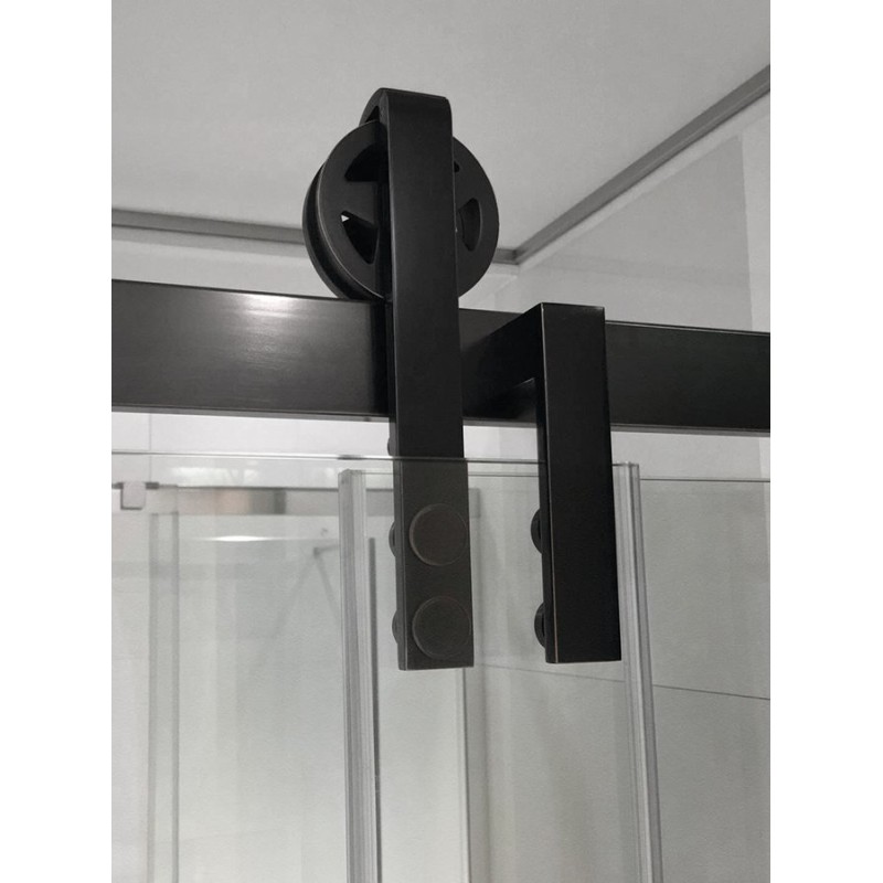 Gelco VOLCANO BLACK sprchové dvere 1200 mm, číre sklo GV1412