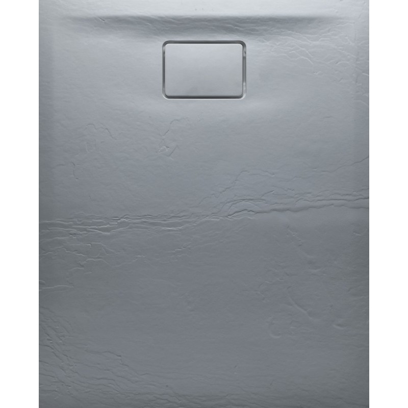 Sapho ACORA sprchová vanička,litý mramor,obdĺžnik 120x80x3,5cm,šedá,dekor kameň AC024