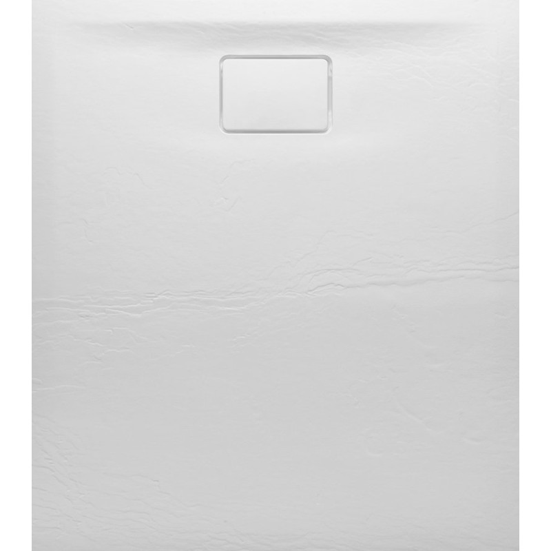 Sapho ACORA sprchová vanička,litý mramor,obdĺžnik 120x90x3,5cm,biela,dekor kameň AC005