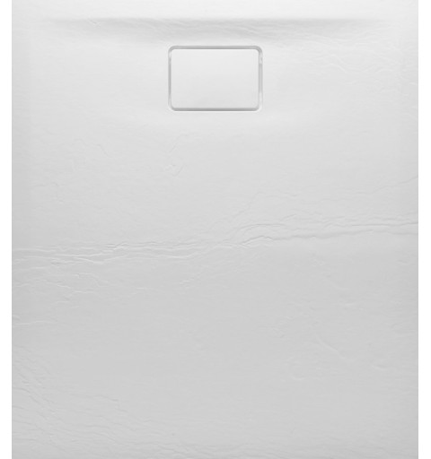 Sapho ACORA sprchová vanička,litý mramor,obdĺžnik 120x90x3,5cm,biela,dekor kameň AC005