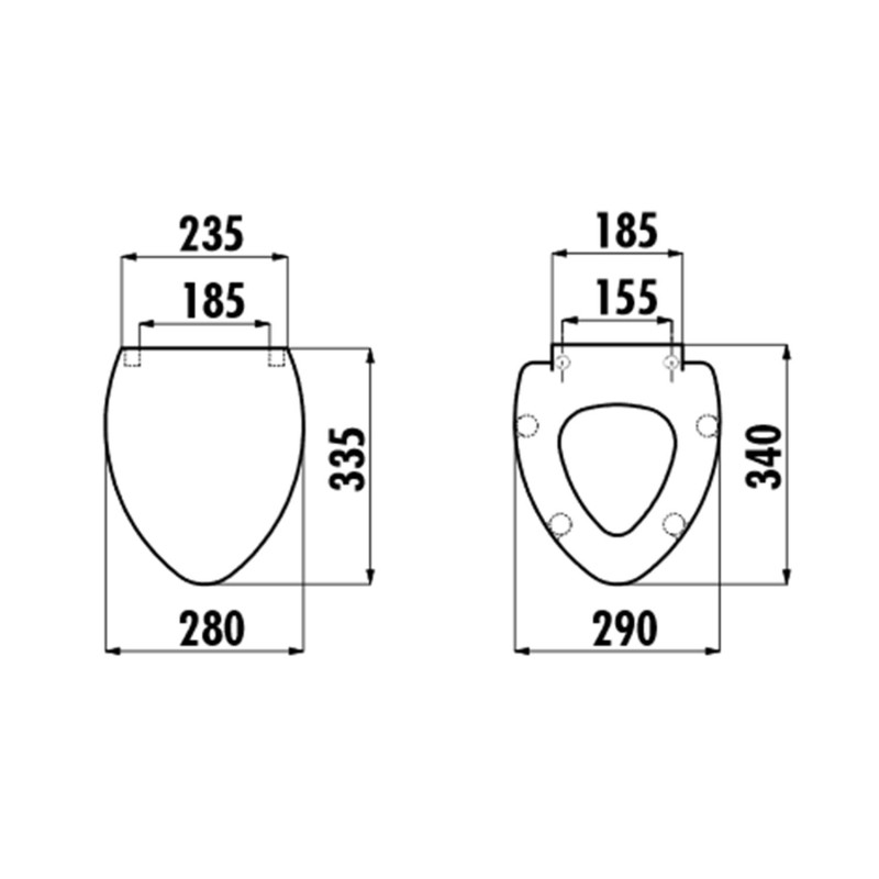 Sapho KID WC sedátko duroplast, kovové pánty, farebná potlač KC3041.0F KC0802.01.1