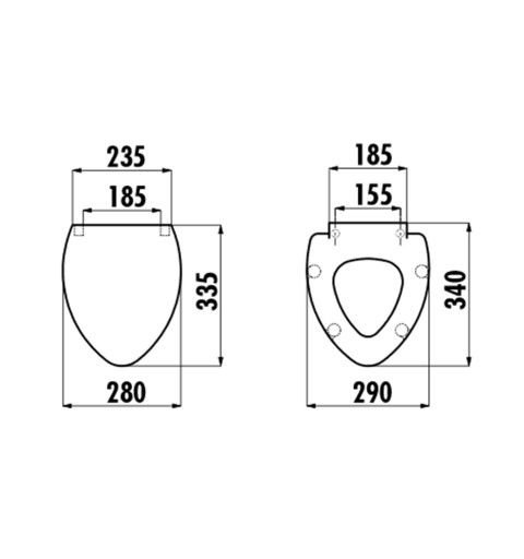 Sapho KID WC sedátko duroplast, kovové pánty, farebná potlač KC3041.0F KC0802.01.1