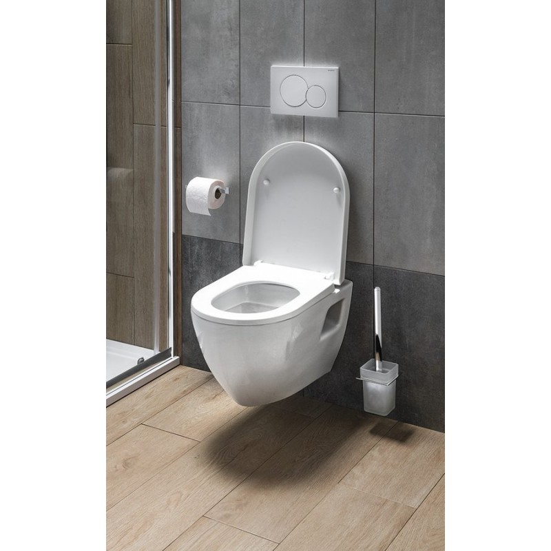 Aqualine NERA WC závesné 35,5x50 cm, biela NS952