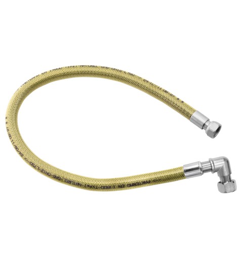 Novaservis Plynová pripojovacia hadica s kolienkom 1/2" MM-1,5m WGK1500