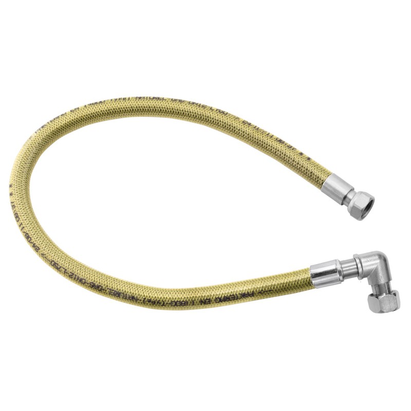 Novaservis Plynová pripojovacia hadica s kolienkom 1/2" MM-0,5m WGK0500