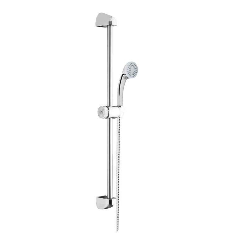 Mereo Sprchová súprava, jednopolohová sprcha, sprchová hadica, nastaviteľný držiak, plast/chróm CB900Y