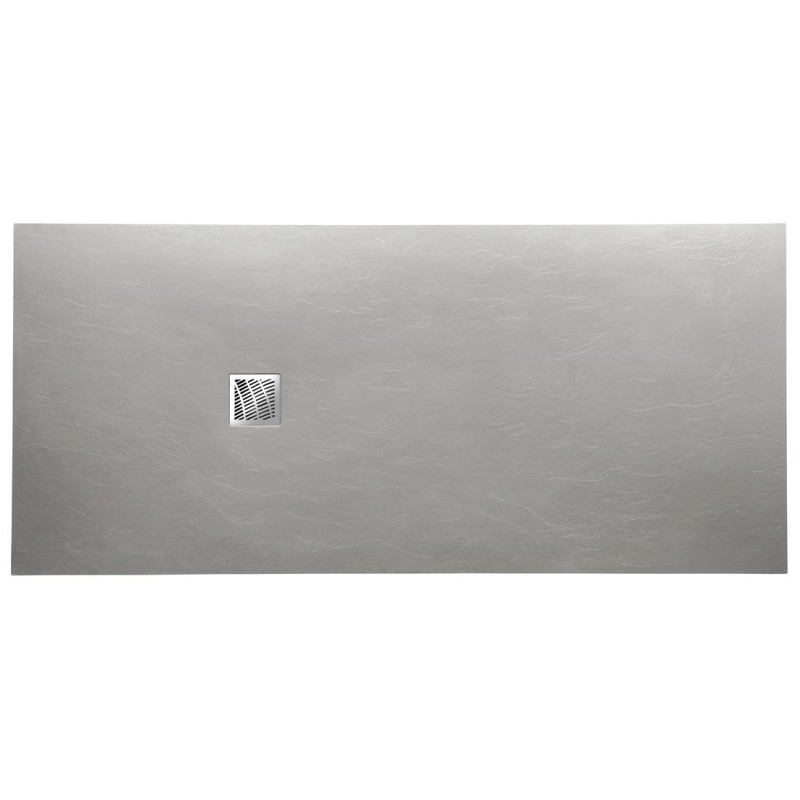 Gelco MITIA sprchová vanička z liateho mramoru, obdĺžnik 200x90x3 cm, šedá PM20090S