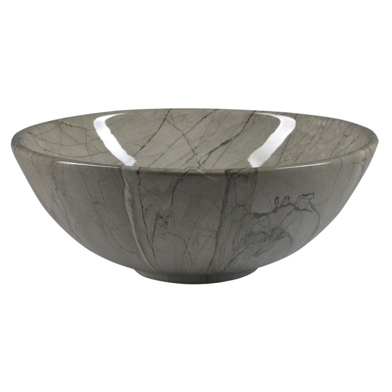 Sapho DALMA keramické umývadlo 42x42x16,5 cm, grigio MM113