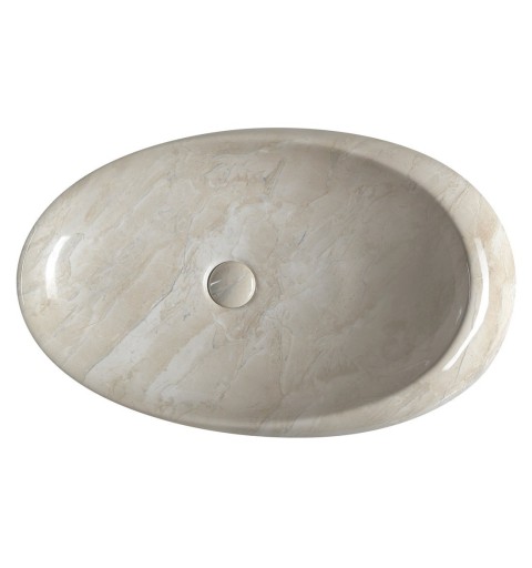 Sapho DALMA keramické umývadlo 68x44x16,5 cm, marfil MM327