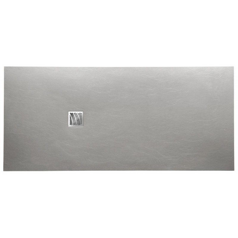 Gelco MITIA sprchová vanička z liateho mramoru, obdĺžnik 140x90x3 cm, šedá PM14090S