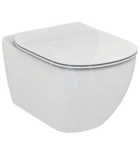 Geberit Duofix - Súprava na závesné WC + klozet a sedadlo softclose Ideal Standard Tesi – súprava s tlačidlom Sigma20, biela/les