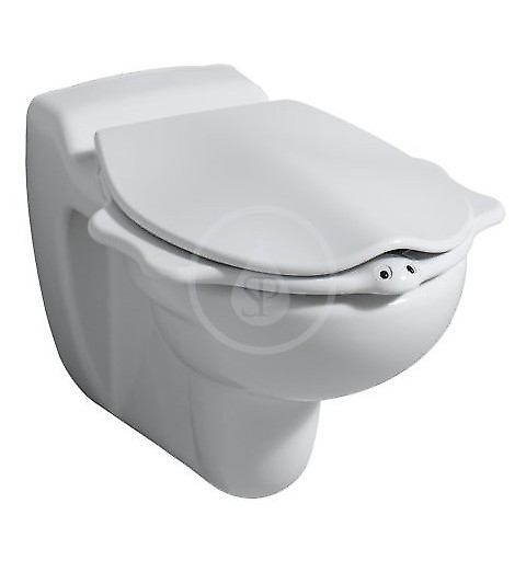Geberit Kind - Detské WC sedadlo s integrovanými opierkami - sedadlo, biele (573360000)