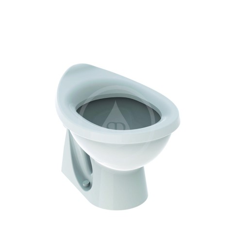 Geberit Baby - Stojace detské WC, 280 mm x 300 mm x 375 mm, biele - klozet (211650000)