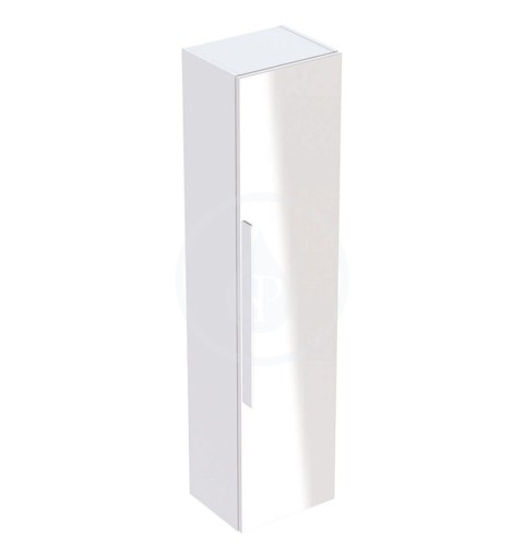 Geberit iCon - Skrinka vysoká 1500x360 mm so zrkadlom, matná biela (841150000)