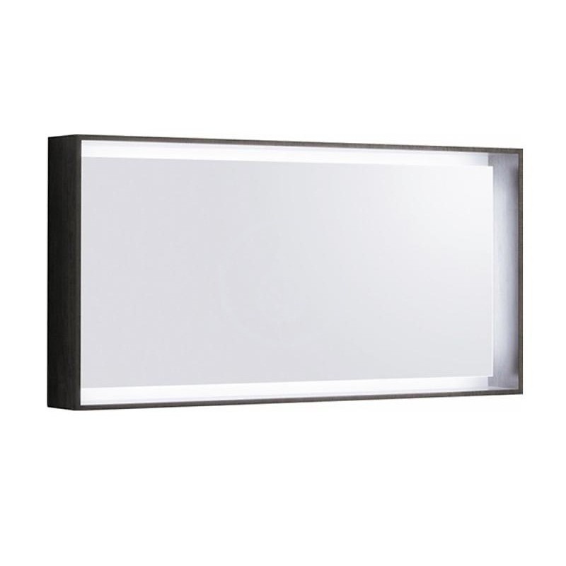 Geberit Citterio - Zrkadlo 1184x584 mm s LED osvetlením, sivohnedý dub (500.570.JJ.1)