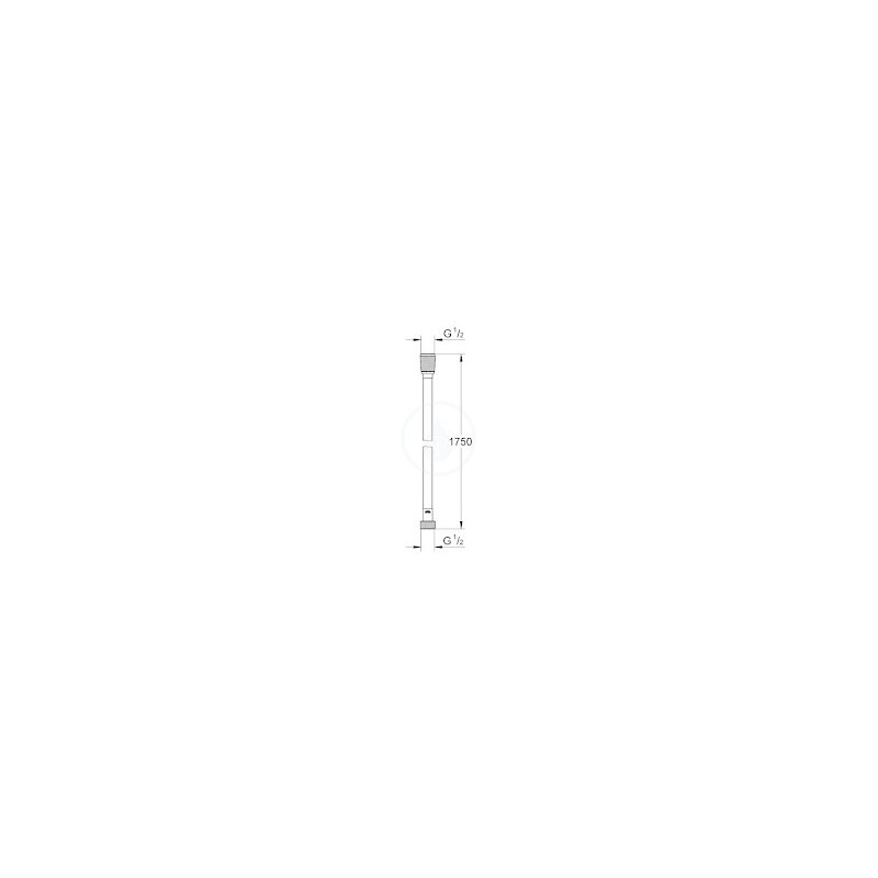 Grohe Hadice - Silverflex sprchová hadica, chróm (28388000)