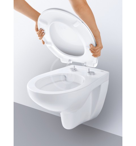 Grohe Bau Ceramic - Závesné WC, rimless, alpská biela (39427000)