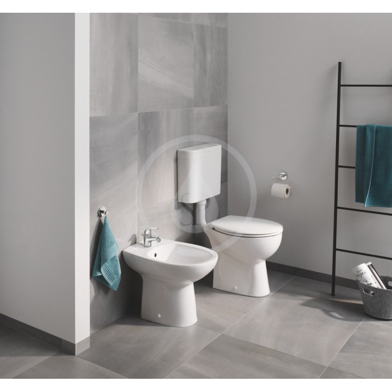Grohe Bau Ceramic - Stojaci WC, rimless, alpská biela (39430000)