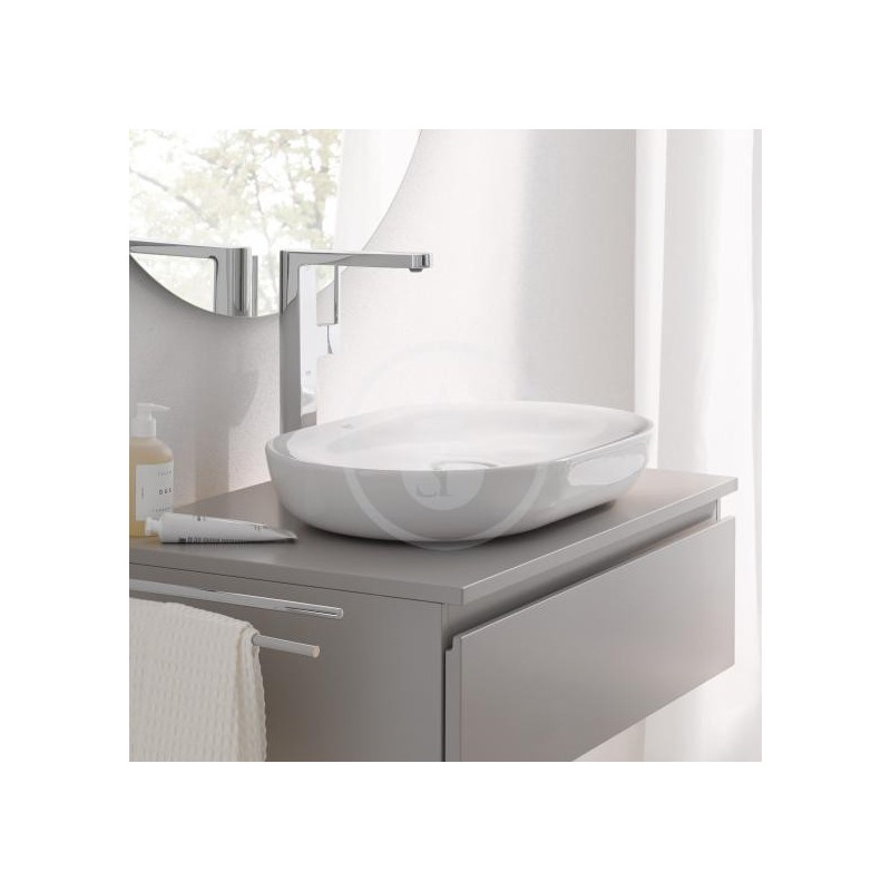 Grohe Essence - Umývadlo na dosku 600x400 mm, PureGuard, alpská biela (3960800H)