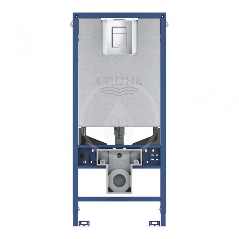 Grohe Rapid SLX - Modul na závesné WC s nádržkou a tlačidlom, chróm (39603000)