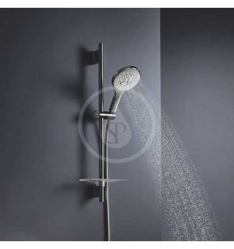Grohe Rainshower SmartActive - Súprava sprchovej hlavice 130 9,5 l/min, 3 prúdy, tyče 600 mm a hadice, chróm (26575000)