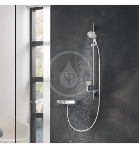 Grohe Rainshower SmartActive - Súprava sprchovej hlavice 130 9,5 l/min, 3 prúdy, tyče 900 mm a hadice, chróm (26548000)