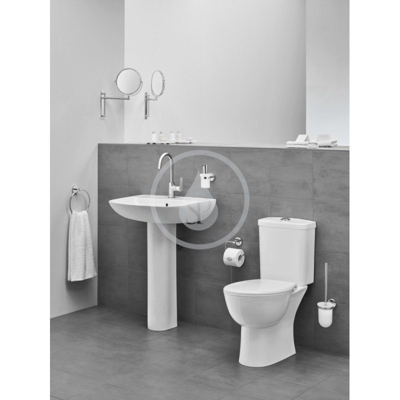 Grohe Bau Ceramic - WC kombi set s nádržkou a sedadlom softclose, rimless, alpská biela (39604000)