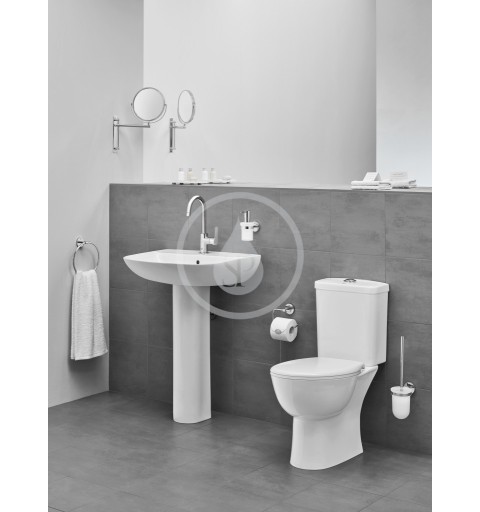 Grohe Bau Ceramic - WC kombi set s nádržkou a sedadlom softclose, rimless, alpská biela (39604000)